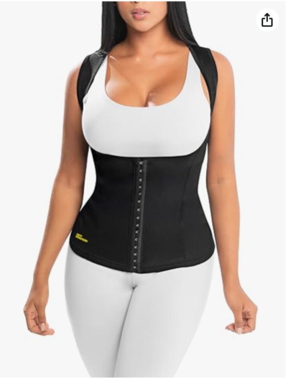 HOT SHAPERS Women's Cami Hot Waist Cincher - Waist Slimming Tummy Control XL NWT